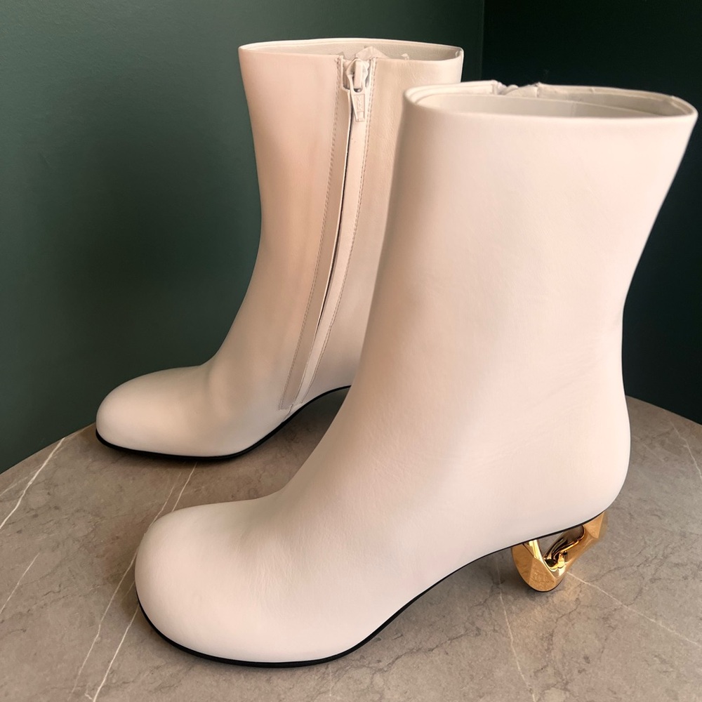 JW Anderson Ankle Boot Chain Heels - Picture 5 of 7